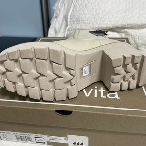 Dolce Vita Hawk H2O ivory leather boots